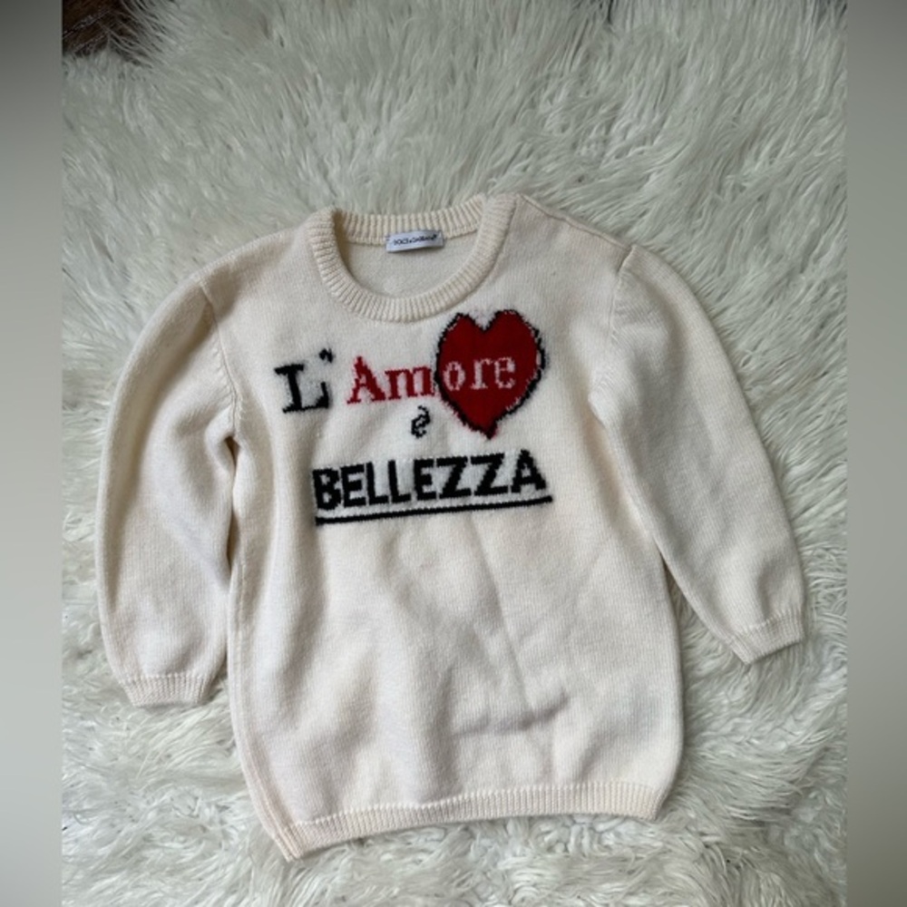 Dolce and Gabbana sweater